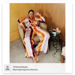 Fe Noel X Target Vertical Striped Pants NWT